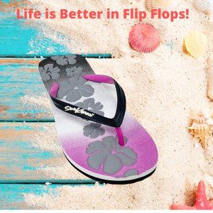 Surf Gear Flip Flops (Hot Pink)